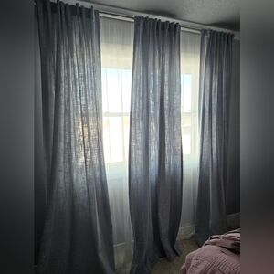 48" W X 96" L Light Filtering Curtain Panels